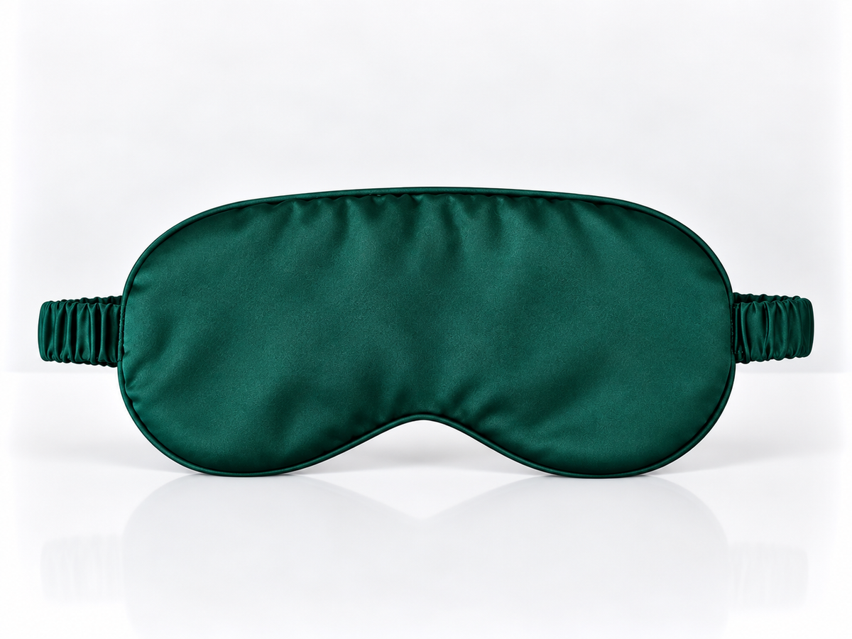 Satin Sleep Mask - Green