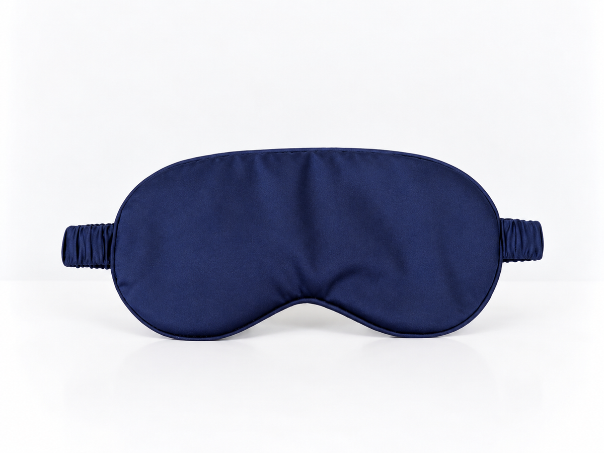Satin Sleep Mask- Navy