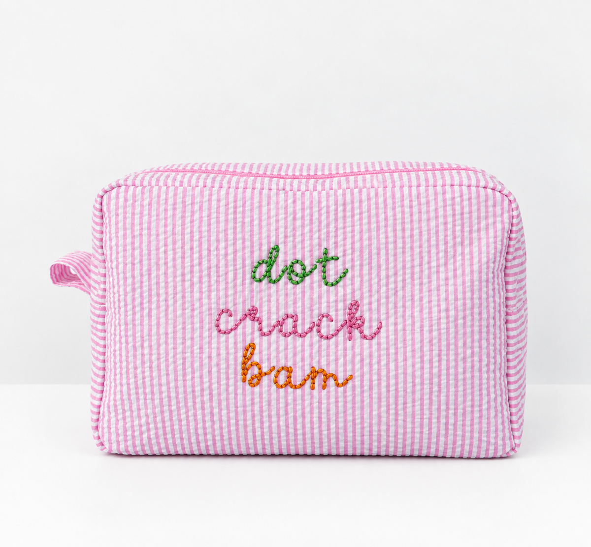 Dot Crack Bam Pouch & Travel Case - Multicolor
