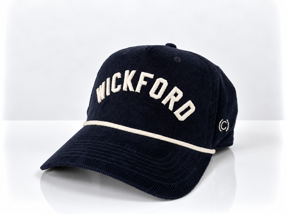 Wickford Corduroy Hat - Navy
