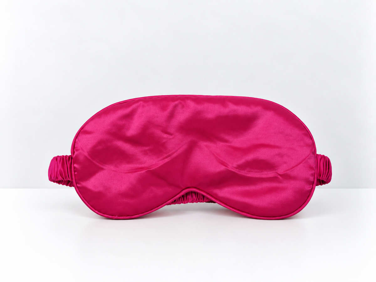 Satin Sleep Mask - Pink